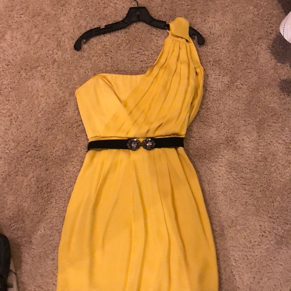 marigold cocktail dress
